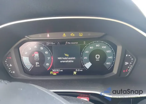 2022 Audi Q3 Premium Plus 45 Tfsi S Line Quattro Tiptronic z USA, uszkodzony, nr VIN WA1EECF39N1051891